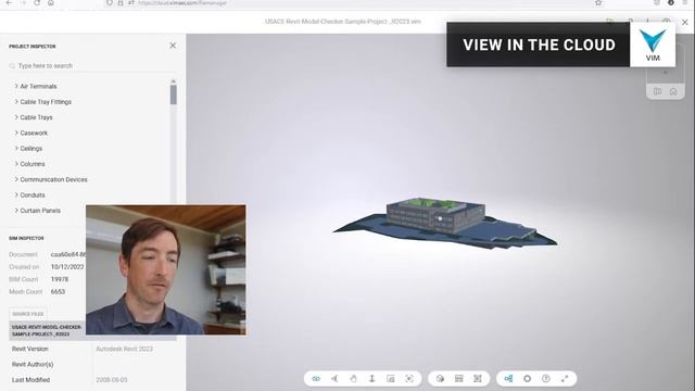 Upload to VIM Cloud for WebGL and Power BI reports смотреть онлайн