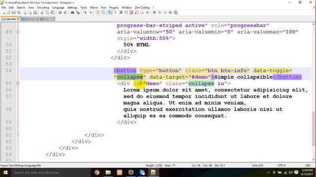 Bootstrap Part 2 in bangla tutorial смотреть онлайн