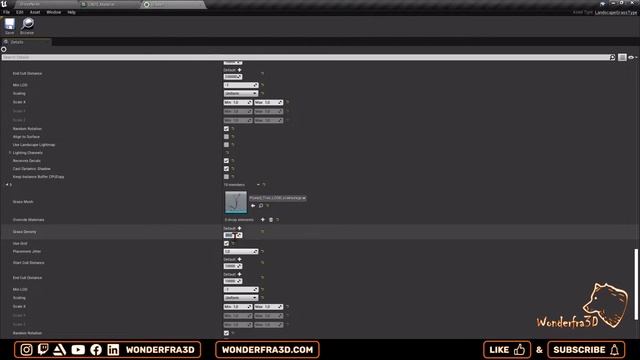 LANDSCAPE MATERIAL + GRASS NODE in UNREAL ENGINE смотреть онлайн