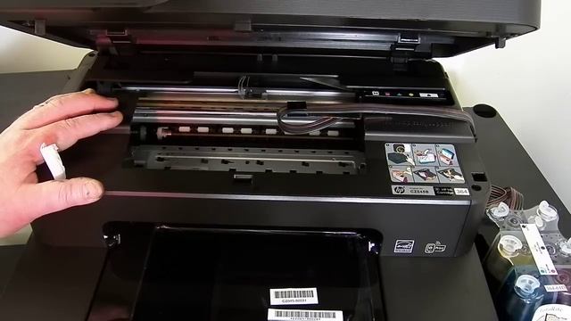 Ciss continuous ink system for the HP Photosmart 7520 смотреть онлайн