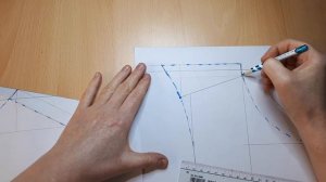 Японское плечо. Моделирование, расчёт, вязание.