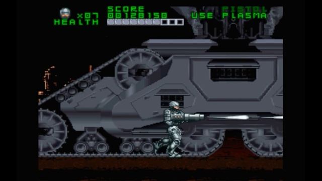 Super Nintendo (Snes) 16-bit Robocop VS Terminator Stage 7 (Hunter-Killer Conflict)
