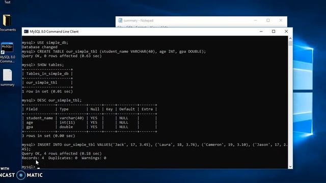 MySQL Basic CRUD (CREATE, SELECT, UPDATE, DELETE) смотреть онлайн