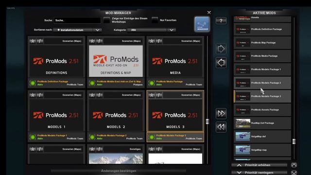 ETS2 1.39 - Promods2.51-RusMap 2.3.1-Global Map Combo Update2 (DeutscheGrenzeFIX/Süd Amerika-EAA смотреть онлайн