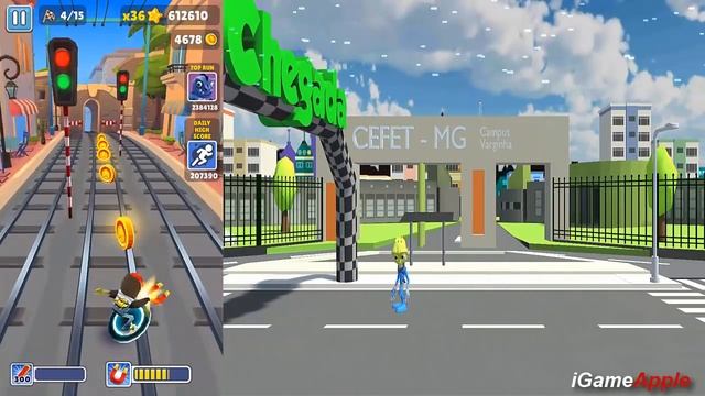 Subway Surfers Monaco 2022 Zombie Jake vs Alien Run Gameplay HD смотреть онлайн