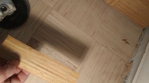 Восстановление паркетной доски.Простой способ.