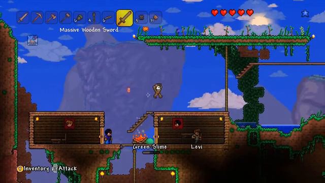 Terraria Xbox - Jack O' Roses Ep. 6 - Home Improvements Pt. 2 смотреть онлайн