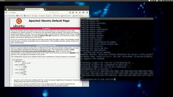 Install Apache Server on Linux - Ubuntu