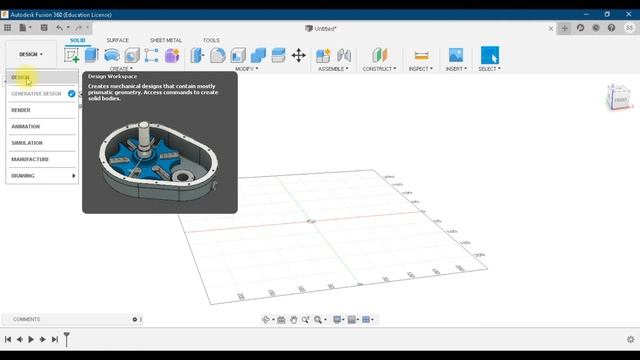1. Краткий обзор Fusion360