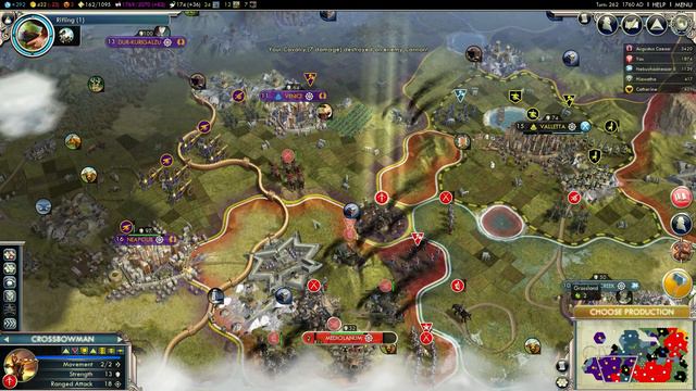 Let's Play Civilization V: G&K - Austria #7a: Grab Some Popcorn смотреть онлайн