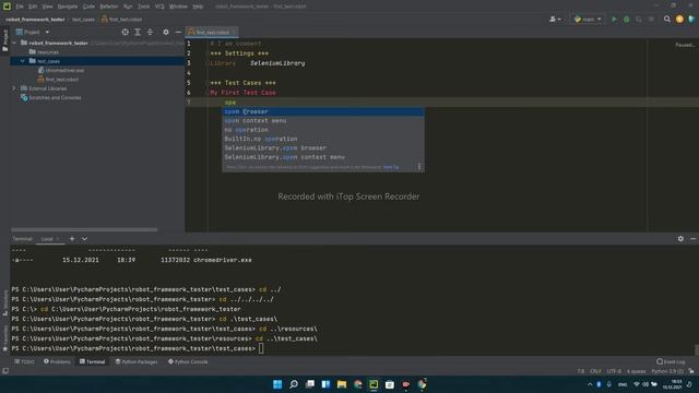 QA12-1 - Простая автоматизация e2e тестов с использованием Robot Framework смотреть онлайн