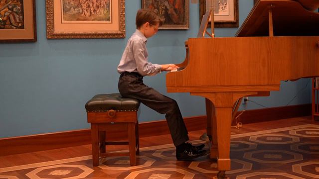 Claude Debussy, Pour Le Piano, 1 Prelude by Daniel Strebulaev, 12 years old смотреть онлайн