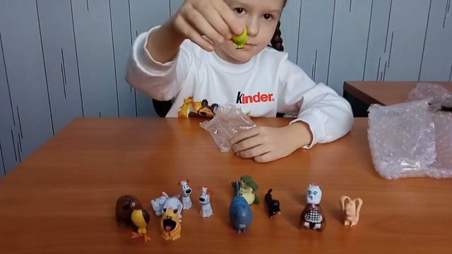 Распаковка и обзор набора фигурок "Тайная жизнь домашних животных" 14 штук из Aliexpress. смотреть онлайн