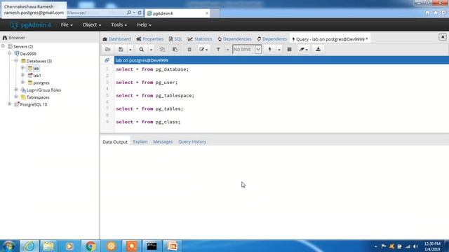 system catalog tables смотреть онлайн