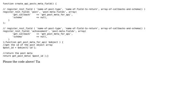 How to add an endpoint for my custom post type? /wp-json/wp/v2/posts is working but it didn't in... смотреть онлайн