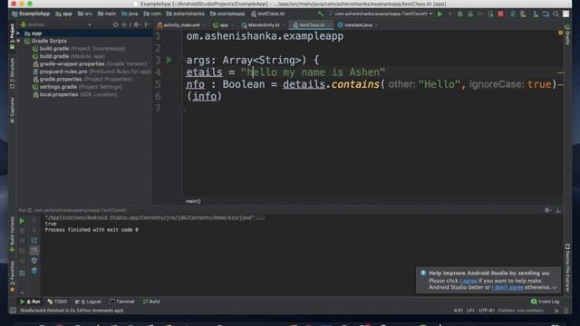 Kotlin Android Development Sinhala Tutorial (5) - String (Part 2) смотреть онлайн