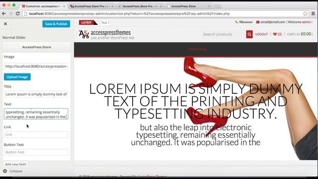 Best WordPress Theme AccessPress Store Pro - How to Upload Slider Images | WordPress Tutorial смотреть онлайн