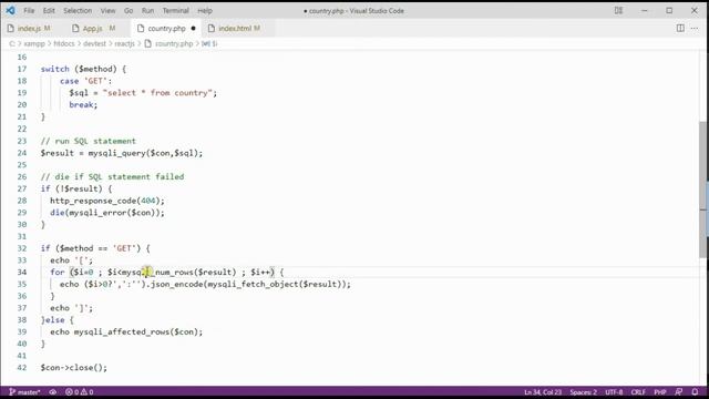 ReactJS Dropdown List all Country with PHP Mysqli смотреть онлайн