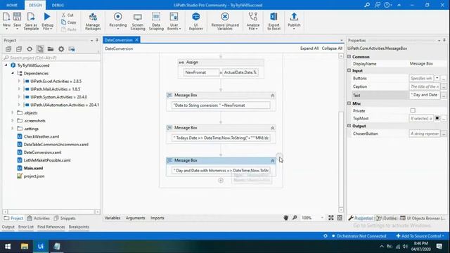 UiPath Experienced Interview Q3 - DateTime and Current Date To String(Different format) | Hindi смотреть онлайн