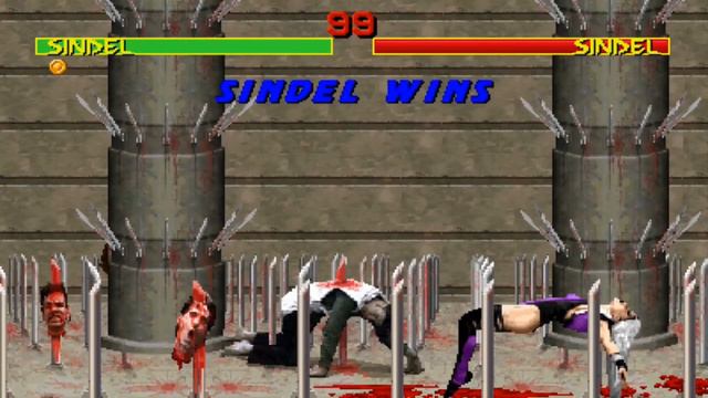 Mortal Kombat 1 - Pit Fatality Demonstration смотреть онлайн