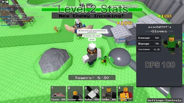 Brick Defense Patrick Tower Showcase. смотреть онлайн