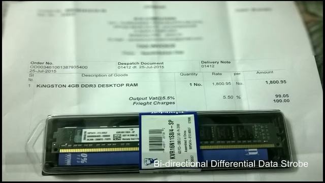Kingston ValueRAM DDR3 4 GB PC DRAM KVR16N11S8/4-SP смотреть онлайн