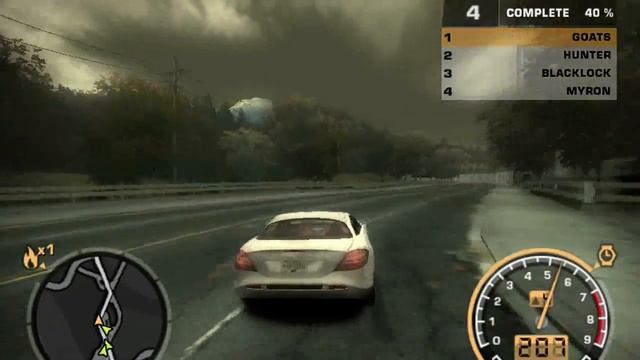 Mercedes-Benz SLR McLaren Need For Speed Most Wanted смотреть онлайн