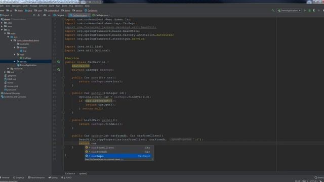 SpringBoot. Создание REST приложения смотреть онлайн