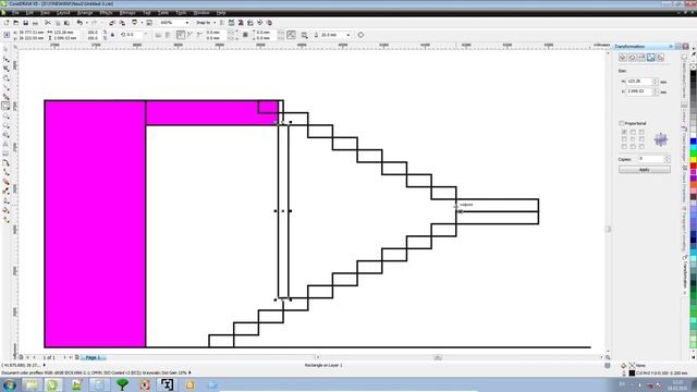 CorelDraw для строительных чертежей №2
