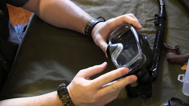 Комплект маска трубка Tusa UC-3325 смотреть онлайн