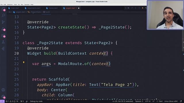 Curso Flutter: Navegação Parte 2 - Navigator.pushNamed com Transferência de Dados entre Telas смотреть онлайн