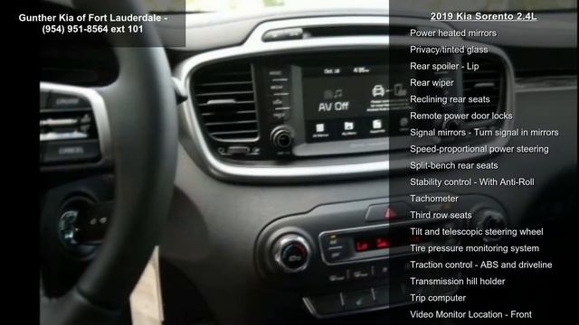 2019 Kia Sorento 2.4L смотреть онлайн