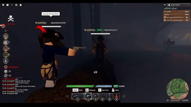 This Is How We Play Russian Roulette In Wild West - [ROBLOX] смотреть онлайн