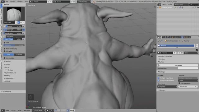 Create High Resolution Sculptings in Blender смотреть онлайн