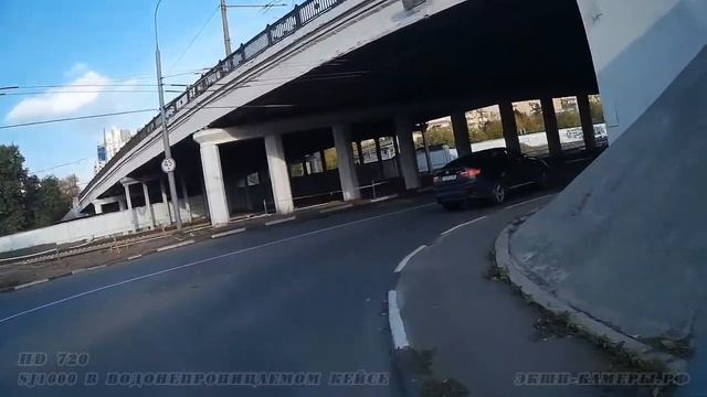 Экшн камера SJ1000 - адаптация к свету, чёткость картинки в HD 720