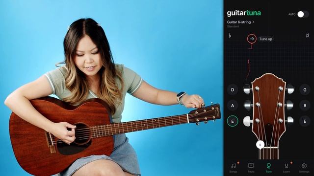 How to Tune Your Guitar Using Mobile Apps! ? (& NEVER Break Another String Again!) Guitar Tuna Demo смотреть онлайн