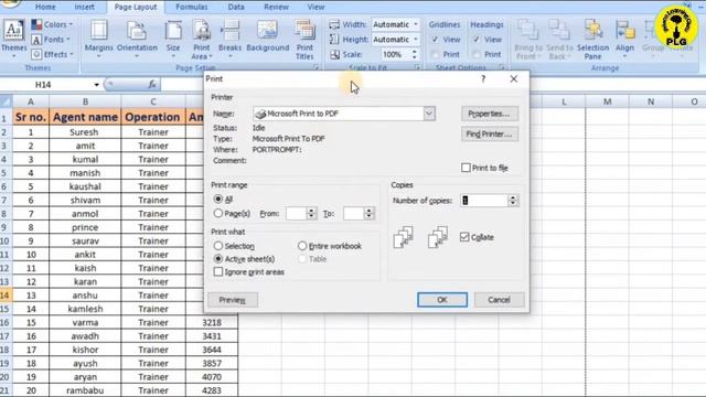 How to Convert Excel file to PDF| Excel file ko pdf me kaise kare.| #PrinceLearningGuru. смотреть онлайн
