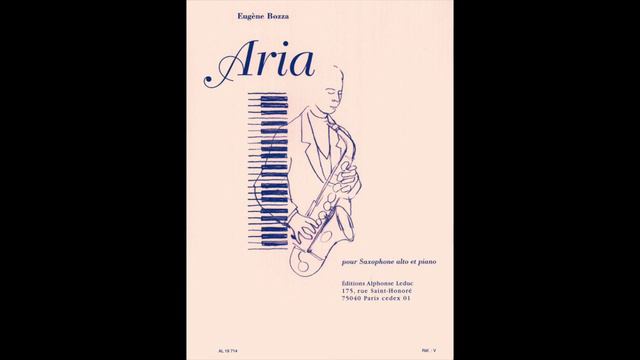 Bozza Aria (piano accompaniment) смотреть онлайн