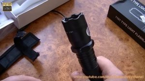 Обзор фонаря шокера 1101 Type Light Flashlight Plus