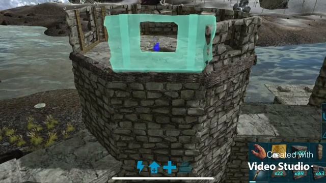 Castle Build Tutorial: Part 1 - Ark Mobile смотреть онлайн