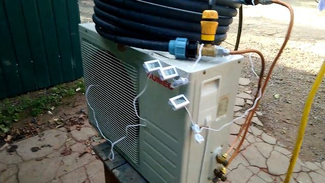 Тепловой насос - обогреватель для мастерской смотреть онлайн