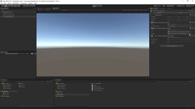 Component State Machine + Github Link - Unity Tutorial (Advanced) смотреть онлайн