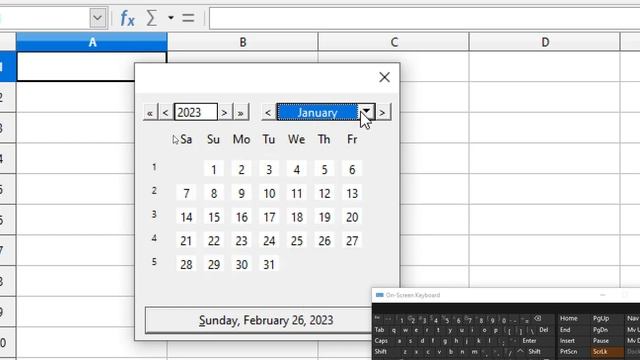 date picker in Libreoffice Calc | How to use Date picker | Date Pick Kaise karen |enable Date picke смотреть онлайн