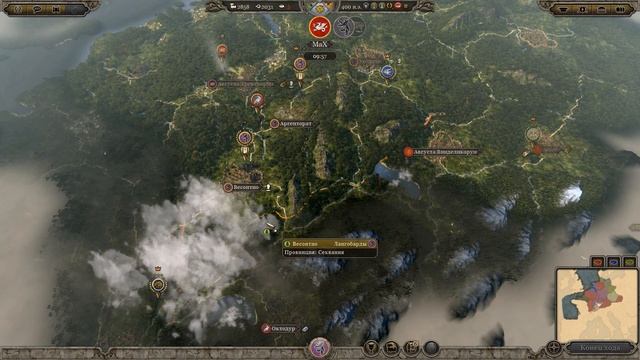 КООП на Легенде. Total War - Attila. Саксы и Лангобарды! #4 А давайте строиться! смотреть онлайн