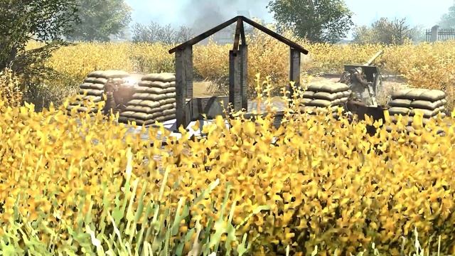 Earth Vs Imperial Guard & Imperial Fists - Men Of War: Assault Squad 2 - Cinematic Battle