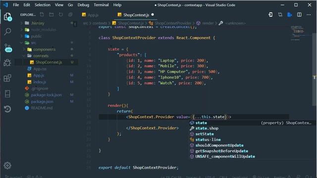 React Hooks & Context (5) Create Context Provider [Urdu/Hindi] смотреть онлайн
