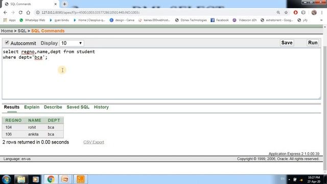 SQL SELECT part 1 смотреть онлайн