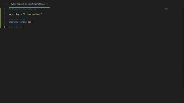 Get a Substring of a String in Python | Python Examples | Python Coding Tutorial | Python Interview смотреть онлайн