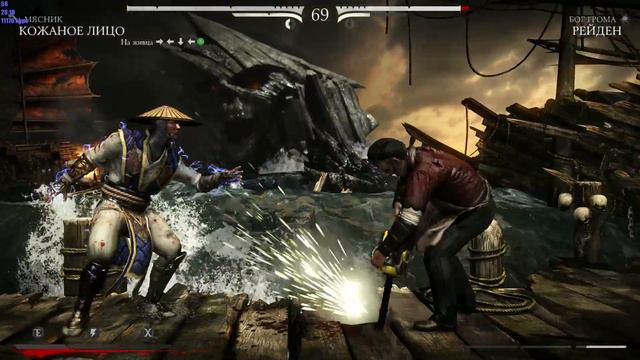 Играем против ботов. Mortal Kombat X смотреть онлайн