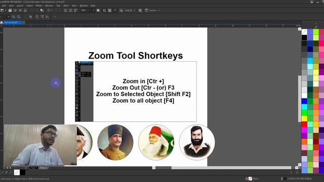 Zoom Tool and Pan Tool in CorelDraw 2019 | Class 04 in Pashto смотреть онлайн